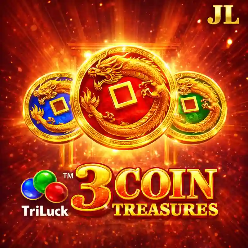 3 Coin Treasures slot game mbajee